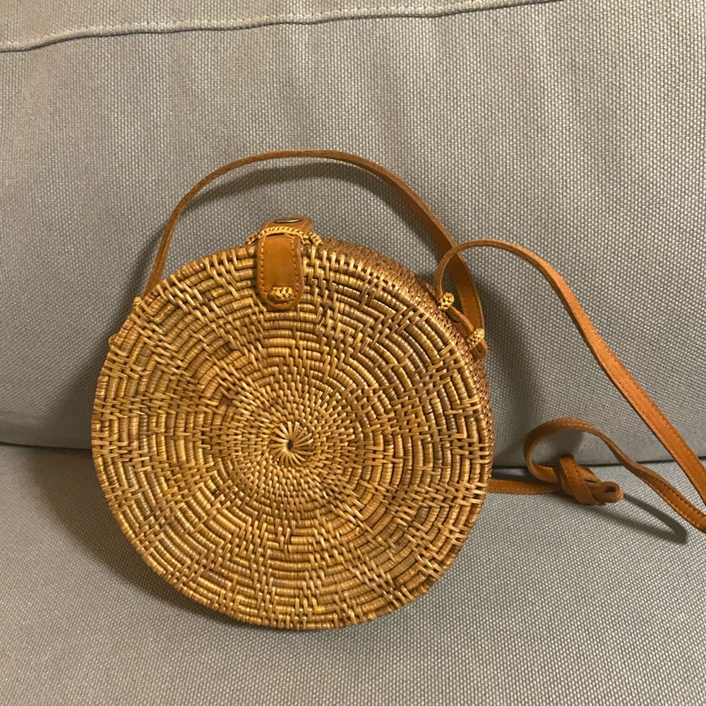 Free People Woven Crossbody